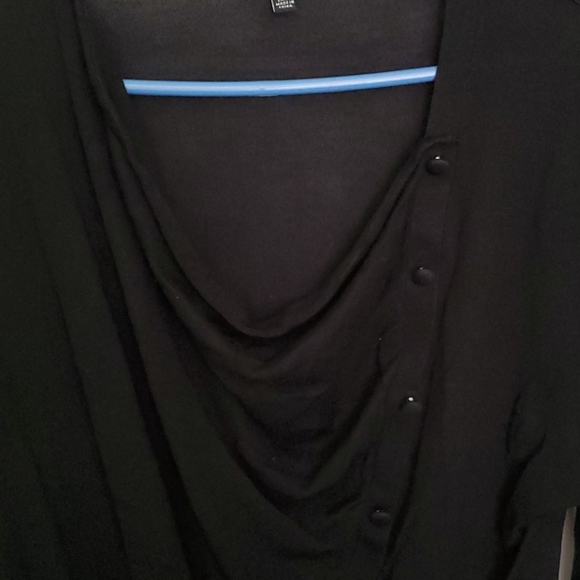 Black cowel neck sweater - Picture 2 of 2